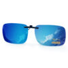 40mm 995 clip on sunglasses Blue Mirror