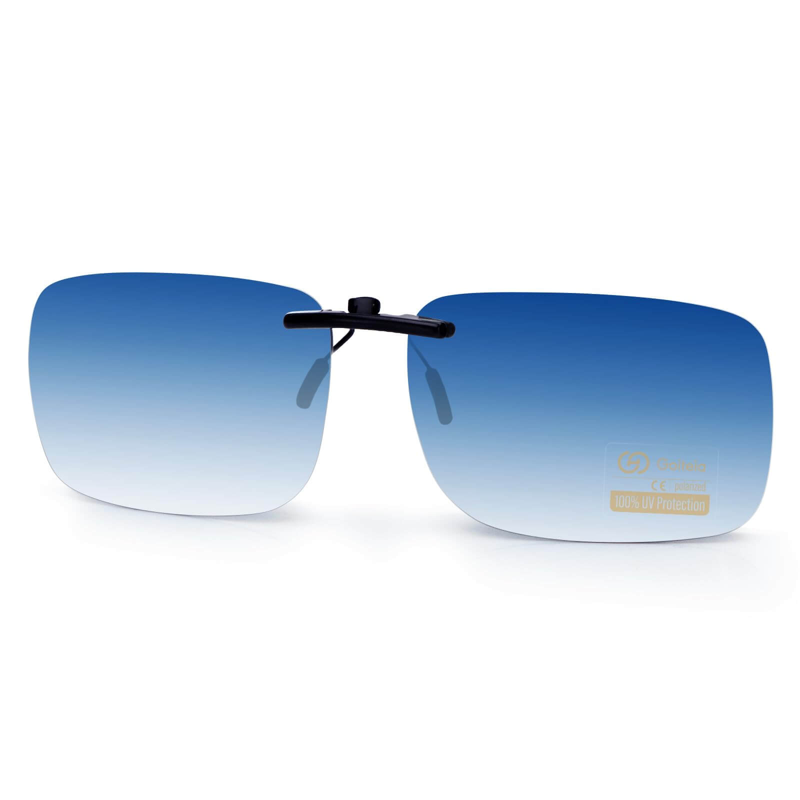 40mm 995 clip on sunglasses Blue Gradient-Q1