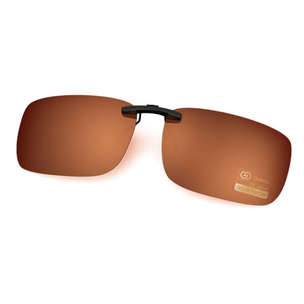 40mm 995 clip on sunglasses Brown