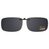 40mm 995 clip on sunglasses black