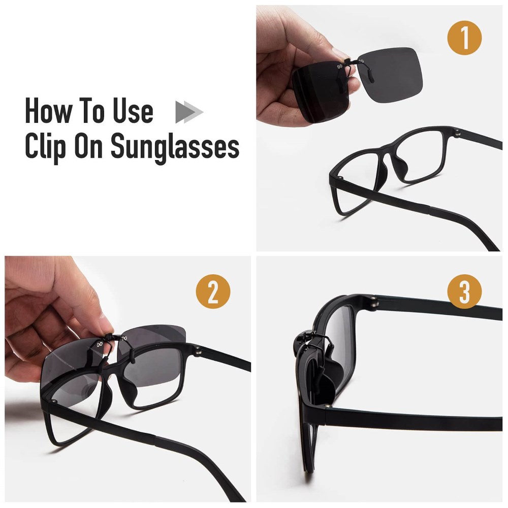 introduce clip on sunglasses