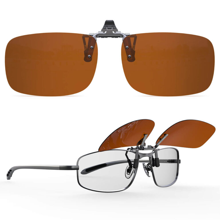 Flip-up-clip-on-sunglasses