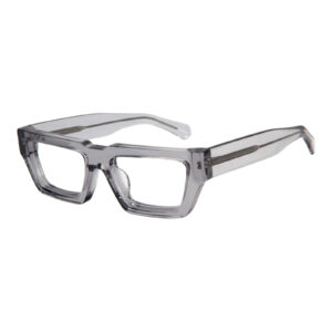 Goiteia803 Gray Thick Frame Transparent Retro RX Sunglasses