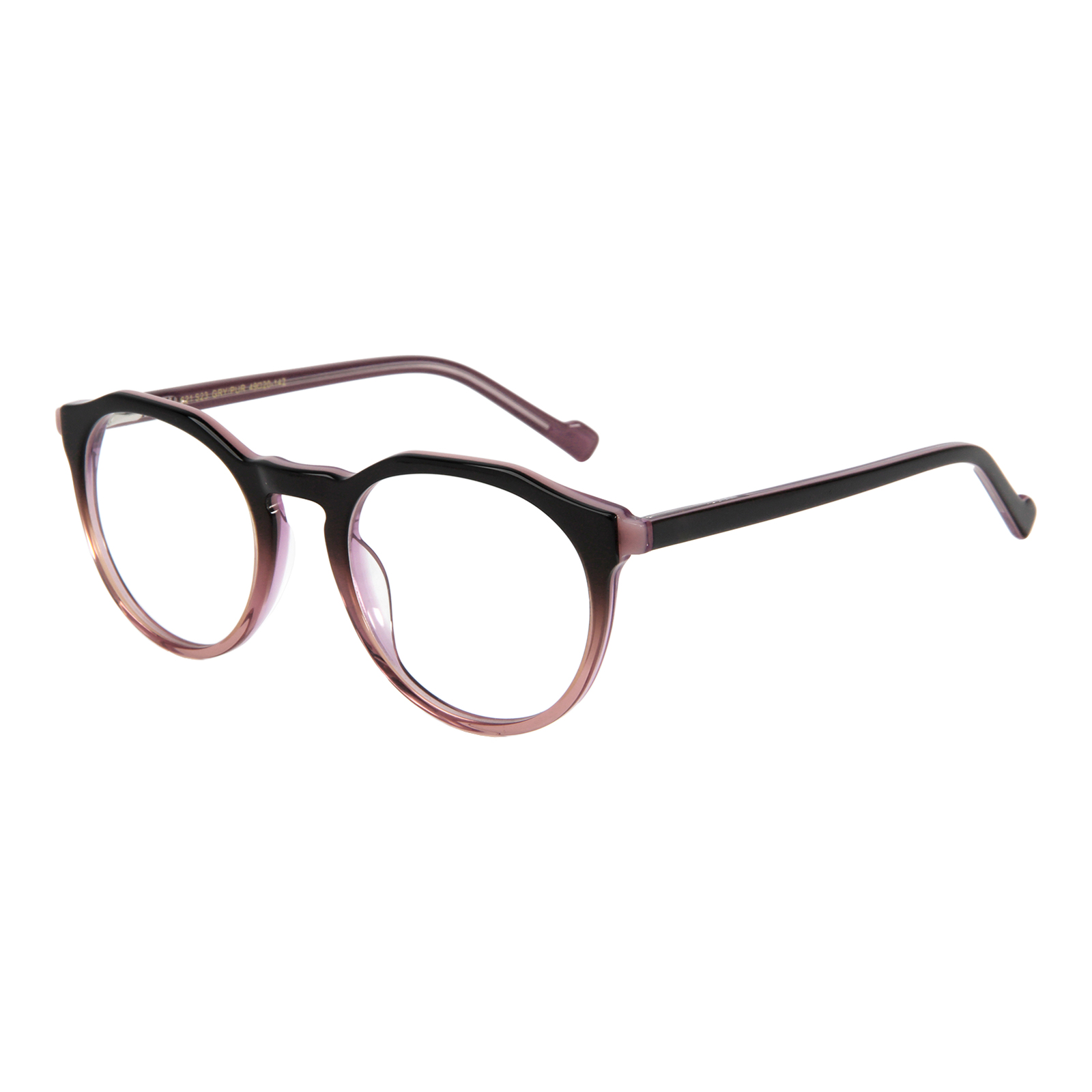 Goiteia809 Grey purple gradient round frame RX Sunglasses Goiteia809 Grey purple gradient round frame RX Sunglasses