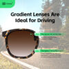 Gradient Lenses(Tortoise-Brown)