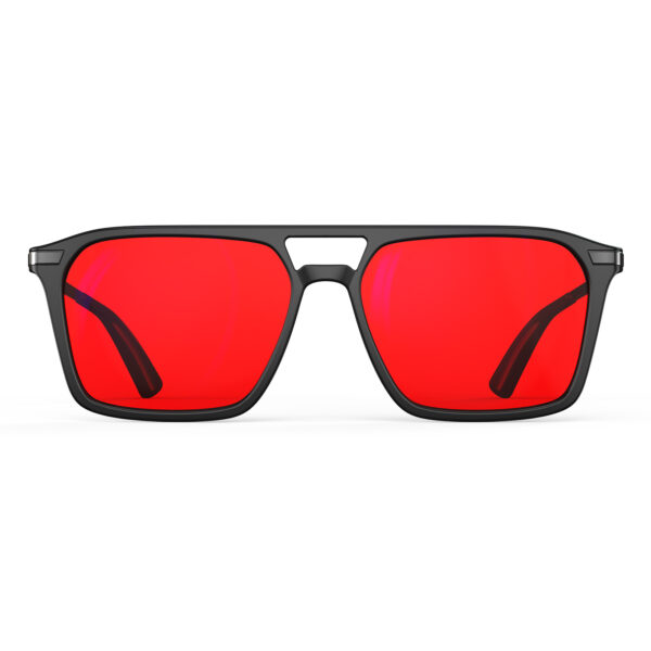 Front view of Red Lenses Blue Light Blockers