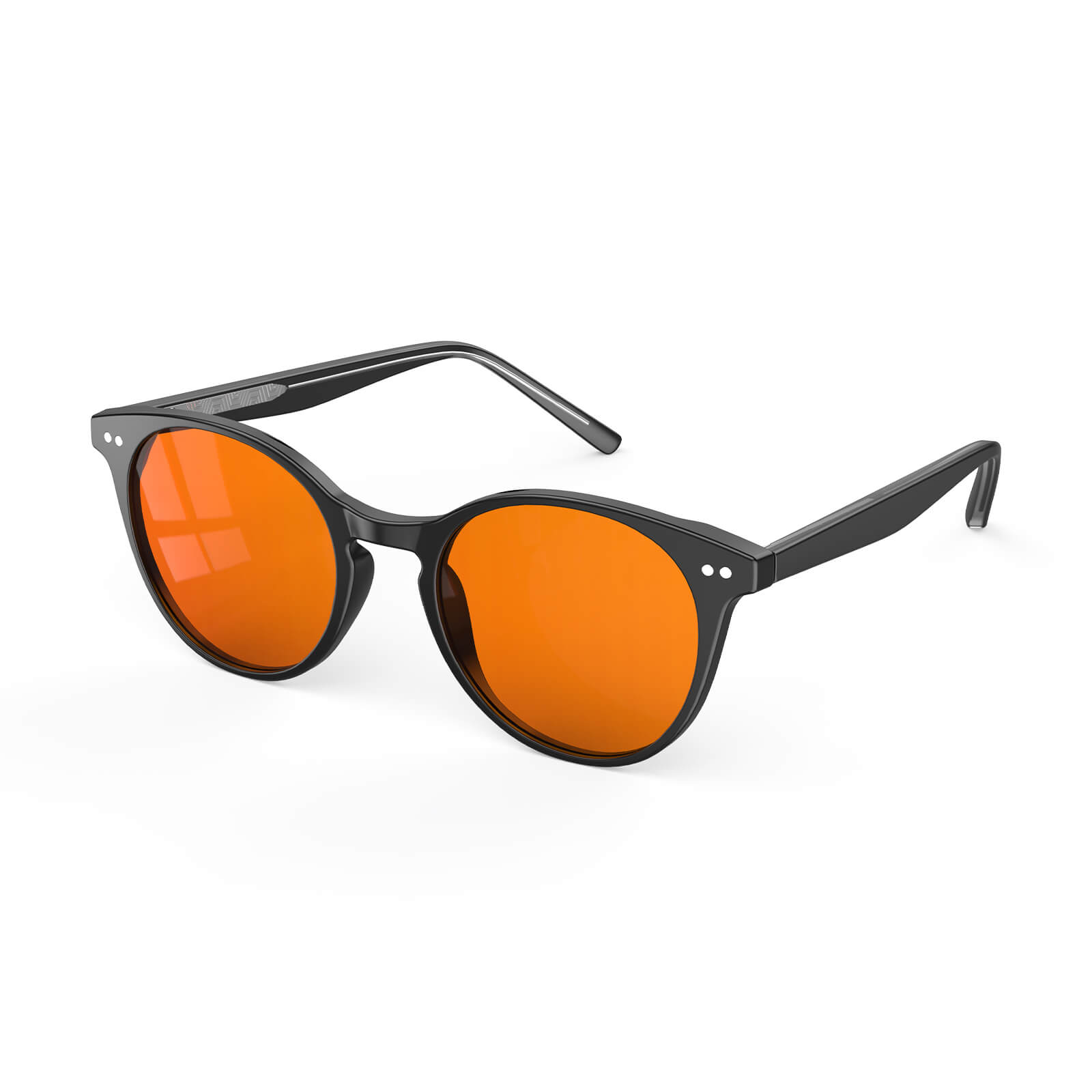 G3071 Orange Lens Blue Light Glasses (Side)