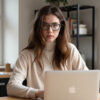 G3090 Clear Lens Blue Light Glasses (Model)