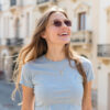 G3092 FL-41 Photochromic Rose Lens Migraine Glasses (Model)