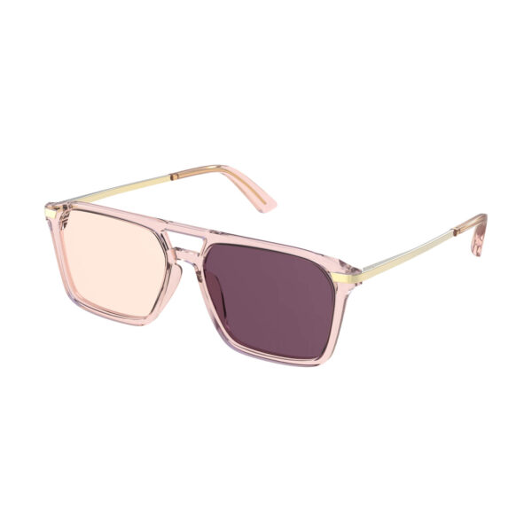 G3092 FL-41 Photochromic Rose Lens Migraine Glasses (Side)