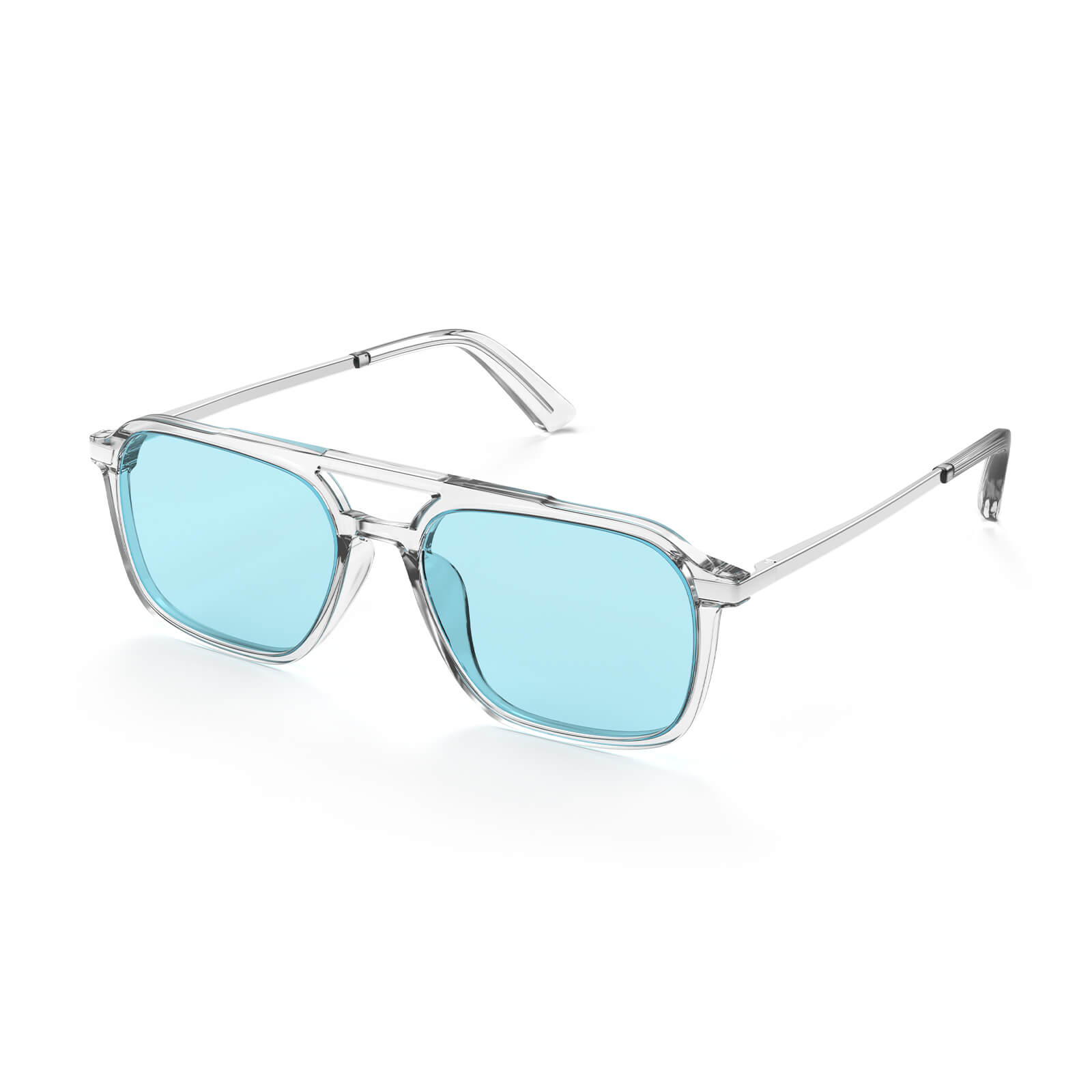 G3093 Light Blue Lens Blue Light Glasses (Side)