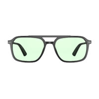 G3093 Green Lens Black Frame Blue Light Glasses