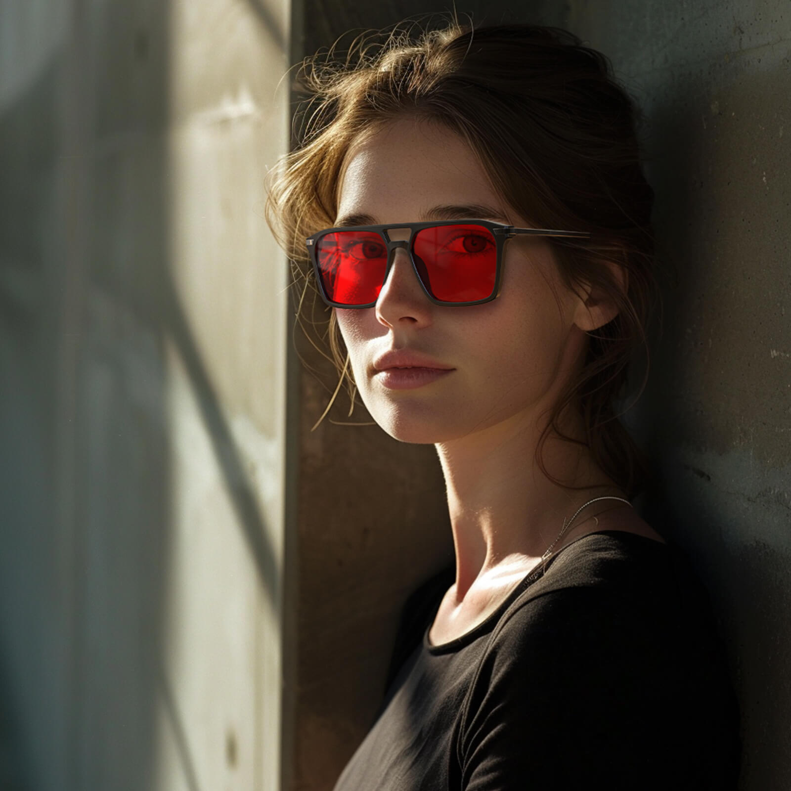 G3097 Red Blue Light Glasses (Model)
