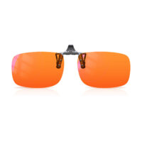 G982 Orange Lens Blue Light Filp-up Clip-on