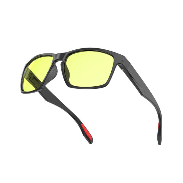 G3081-YellowEase Rectangular Light Yellow Blue Light Blocking Glasses-Top