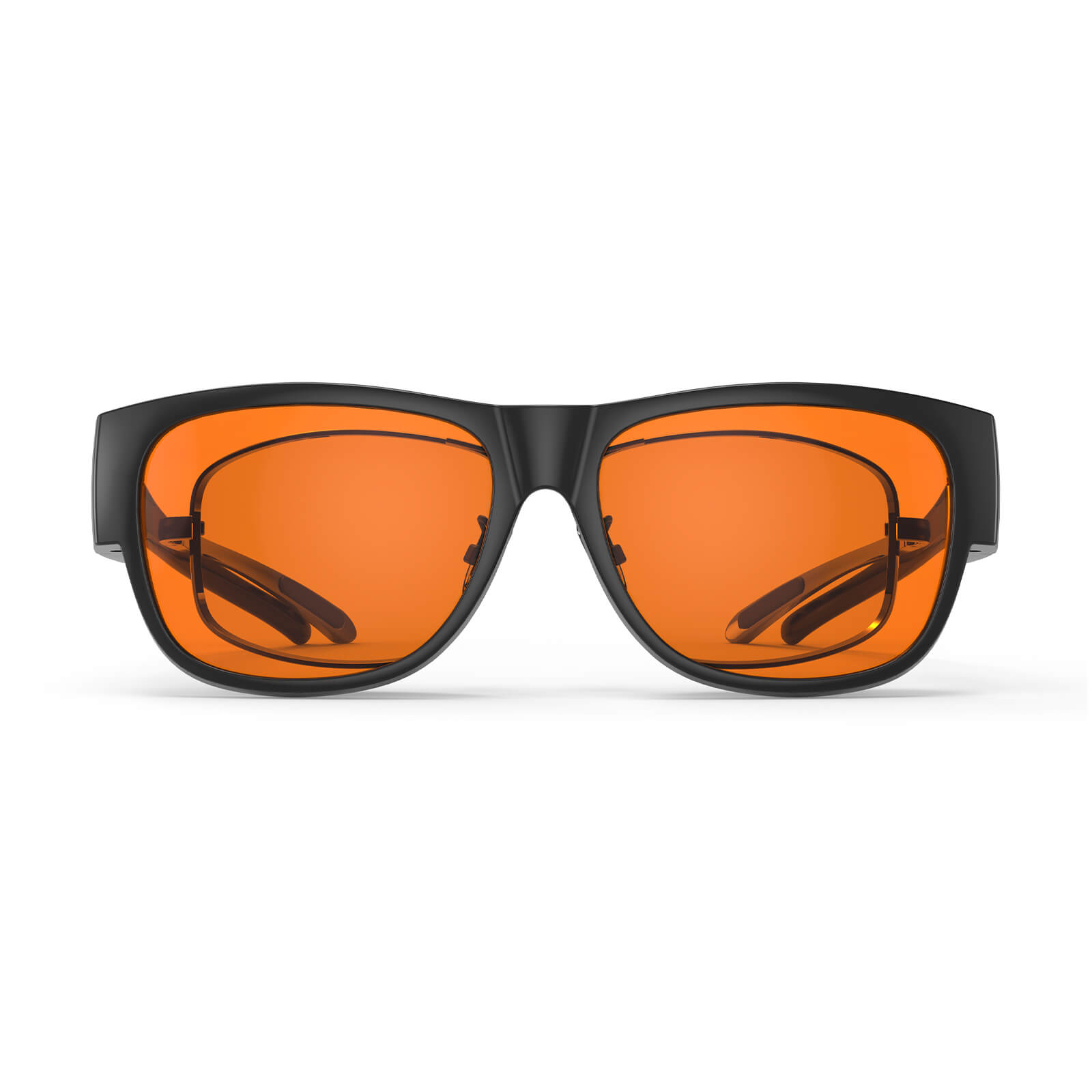 G3096 Orange Lens Blue Light Fit Over Glasses（65×50）