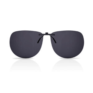 Goiteia991-Aviator Clip on Sunglasses - Grey