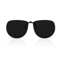 Goiteia991-Aviator Clip on Sunglasses - Super Dark Goiteia991-Aviator Clip on Sunglasses - Super Dark