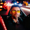 Goiteia995-Polarized Non-Flip up Clip on Night Driving Glasses（Model）