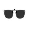 Goiteia996-Polarized Clip on Sunglasses Women - Grey