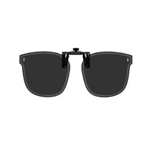 Goiteia996-Polarized Clip on Sunglasses Women - Grey