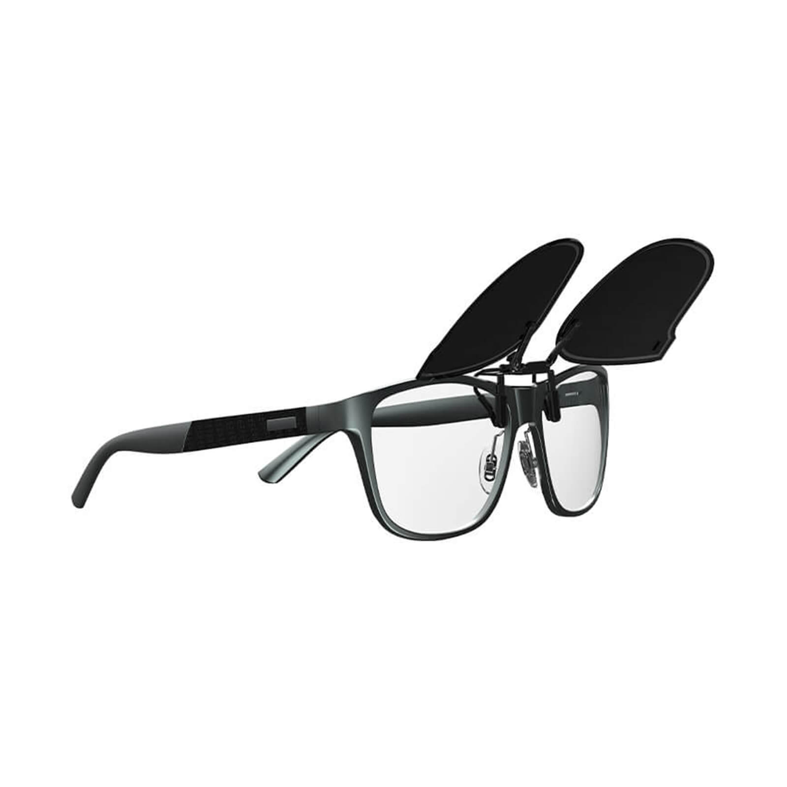 Goiteia996-Polarized Clip on Sunglasses Women - Grey（Onglass）