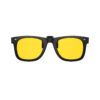 G9913 NightGuard Flip Up Clip on Night Driving Glasses-Black Frame G9913 NightGuard Flip Up Clip on Night Driving Glasses-Black Frame