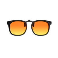 G9915 NightGuard Flip Up Clip on Night Driving Glasses-Black Frame Orange-Yellow Lens G9915 NightGuard Flip Up Clip on Night Driving Glasses-Black Frame Orange-Yellow Lens