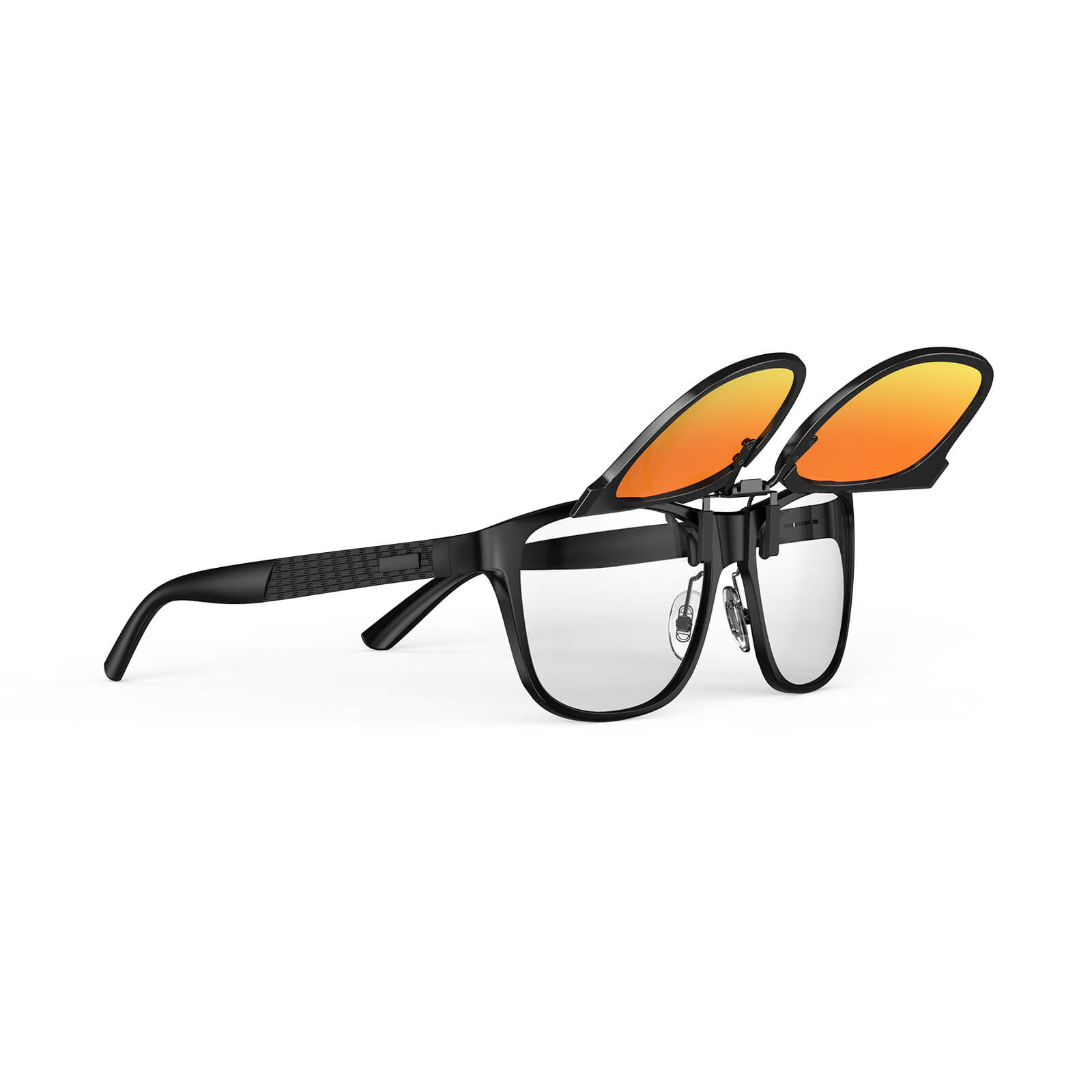 G9915 NightGuard Flip Up Clip on Night Driving Glasses-Black Frame Orange-Yellow Lens(Onglass) G9915 NightGuard Flip Up Clip on Night Driving Glasses-Black Frame Orange-Yellow Lens(Onglass)