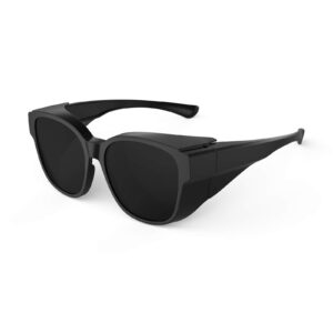 G3198-Polarized Wrap Around Cataract Sunglasses for Light Sensitivity, Post Eye Surgery Sunglasses