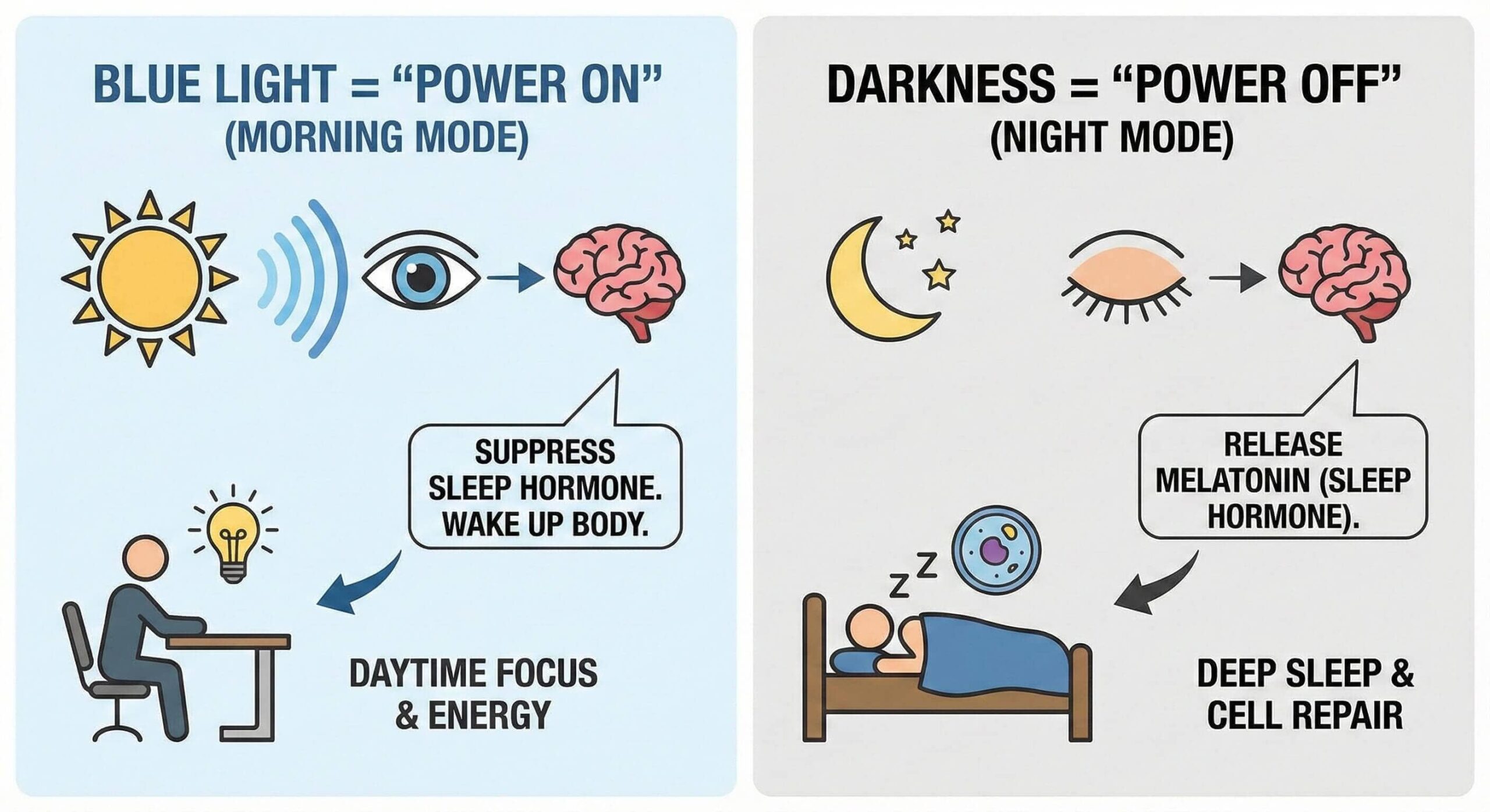 The Circadian Light Code