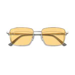 G3037-AmberEase Blue Light Blocking Glasses for Heavy Screen Use with Ultra Light Metal Frame