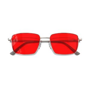G3037-RedEase Blue Light Blocking Glasses for Deep Sleep - Ultra Light Metal Frame