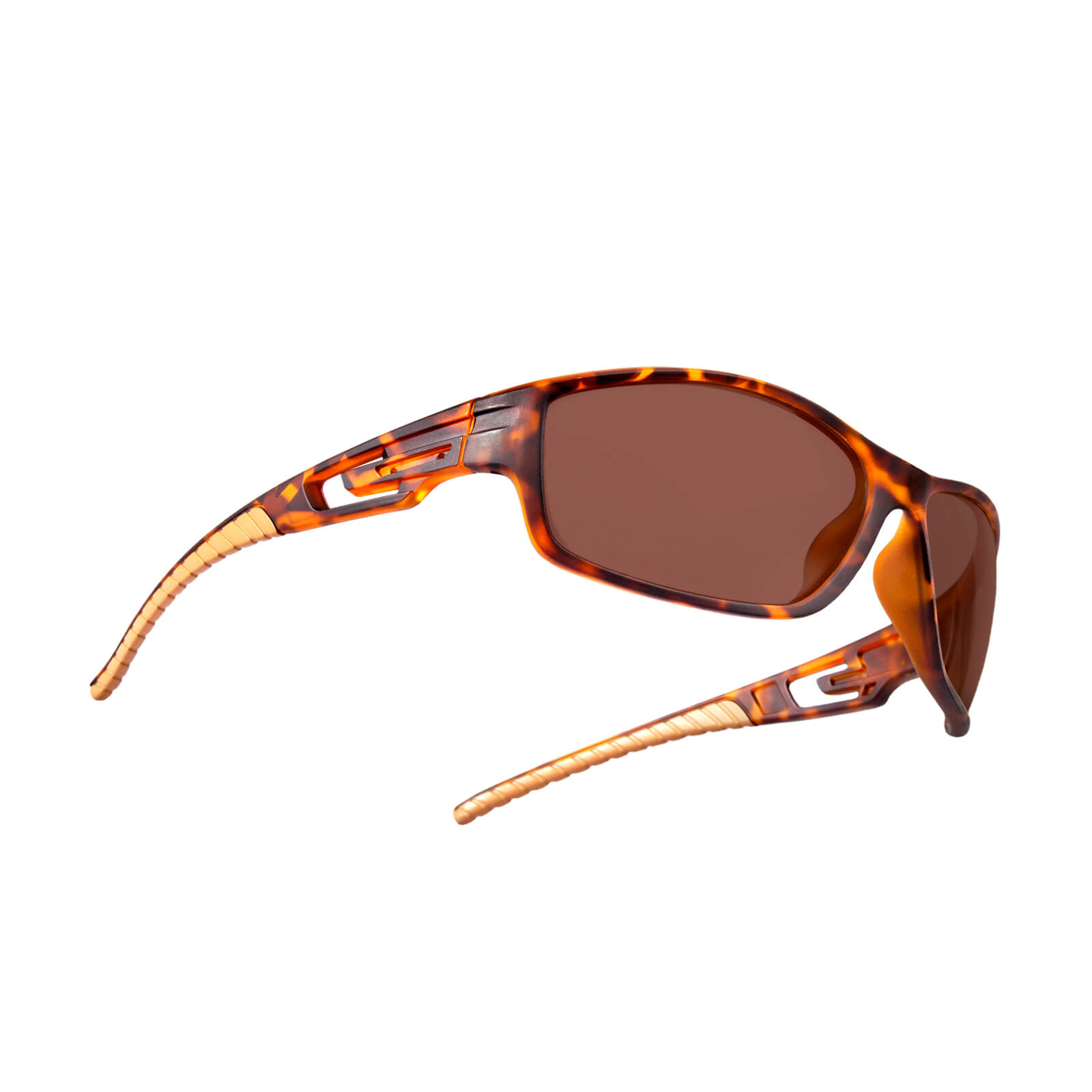 G900-Wrap Around Polarized Cycling Sunglasses with Canyon Brown Lens