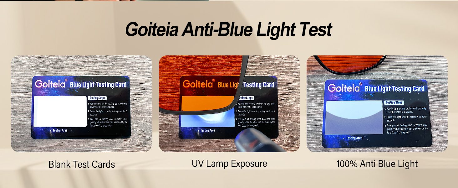 Goiteia Anti-Blue Light Test