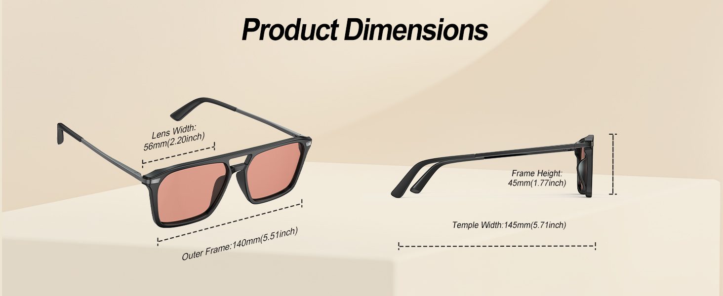 Product Dimensions - Goiteia CalmLens-Rose